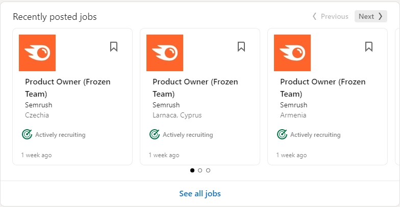 Recently posted jobs